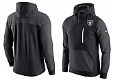 Men's Oakland Raiders Nike AV15 Fleece Pullover Hoodie Black FengYun,baseball caps,new era cap wholesale,wholesale hats